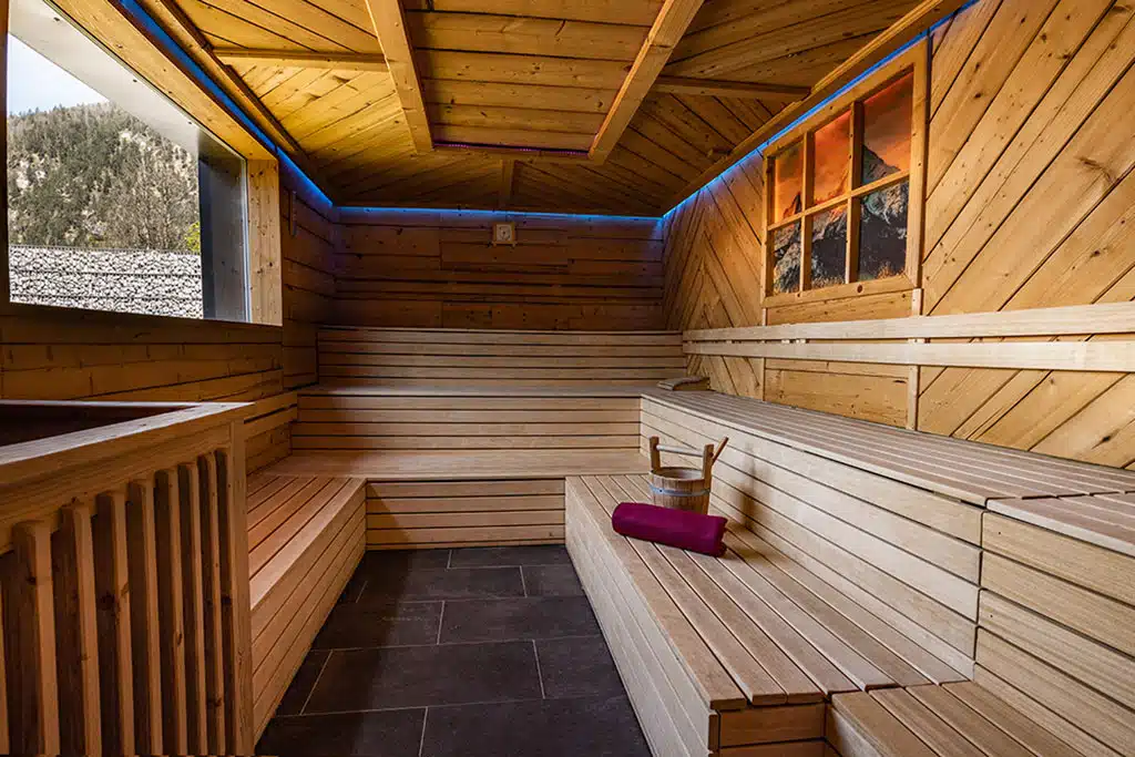Sauna im Camping-Resort Allweglehen